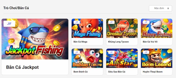 Chọn game bắn cá vui vẻ