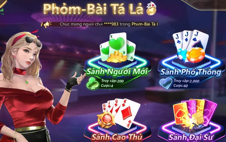 Sảnh chơi Phỏm